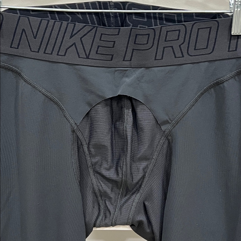 NIKE PRO HYPER COMPRESSION TIGHTS - ANTHRACITE - image 3